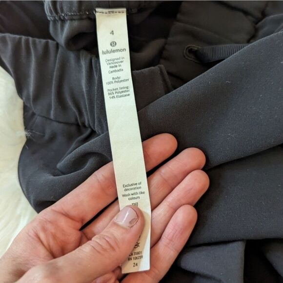 Lululemon On The Fly Pant 27" Black 4 - Picture 3 of 11